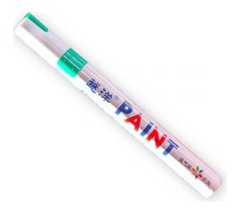 Маркер-краска по металлу Flysea Paint Marker FS-110 с наконечником 2-4 мм, зеленый FS-110-green 