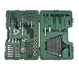 Универсальный набор инструмента 128 шт, 1/4, 3/8 и 1/2 DR SATA 09014A 