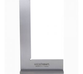 Поверочный угольник WIEDERKRAFT 90 градусов, 60x40x20x5 мм, класс 1 WDK-MR6040 