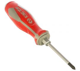 Силовая крестовая отвертка Phillips №1, 75мм, KING TONY 14610103 