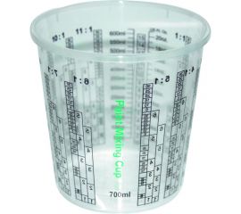 Пластиковая емкость для смешивания красок WOLF 700мл (200 шт.), neutral 1.4220.0700 