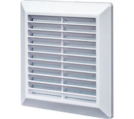 Решетка разъемная с москитной сеткой (218х295х15 мм; наклонные жалюзи) Эвент Э2030Р 