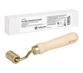 Прикаточный Г-образный ролик Airline оцинкованный металл, дерево ADRP001 