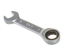 Гаечный ключ Thorvik CSRW13 комбинированный трещоточный короткий, 13 мм 53522 