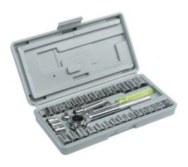 Набор инструментов в кейсе ТУНДРА автомобильный, 40 предметов 881850 