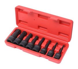 Набор головок-бит ударных (8 шт; 1/2) ROCKFORCE RF-4087MPB 