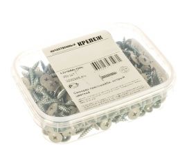 Прессшайба Качественный КРЕПЕЖ 4.2х16 мм, серая RAL 7004, острая, 250 шт 0200245 КЧ 