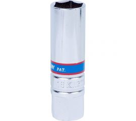 Головка свечная шестигранная (3/8""; 16 мм) с резиновым фиксатором KING TONY 363516 