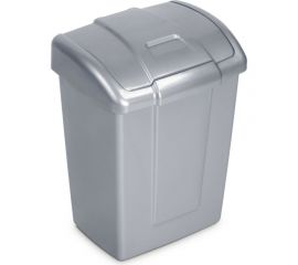 Контейнер для мусора Martika Форте 9 л, серебристый С340СРБ 