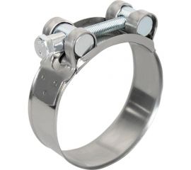 Силовой хомут из нержавеющей стали KRAFT W2, 60-63 мм, уп. 5 шт. KT 880525 