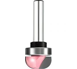 Фреза для желобов и чаш (с верхним подшипником) R=6.4 мм, D=19x16x48 мм, S=8 мм PROCUT 215841BP 