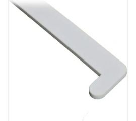 Двухсторонняя универсальная заглушка Центурион ПВХ, белая, 580 мм 369 