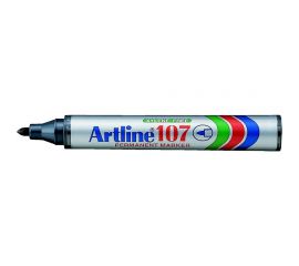 Маркер Artline 107, перманентный, с пулевидным наконечником 1,5 мм, синий EK107-391 