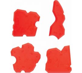 Набор силиконовых шпателей BEOROL 4 шт. 245785 