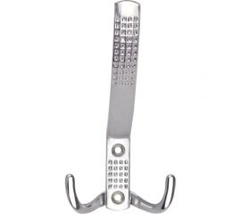 Крючок MF H5531E, AL, 3-х рожковый, хром 719621v 