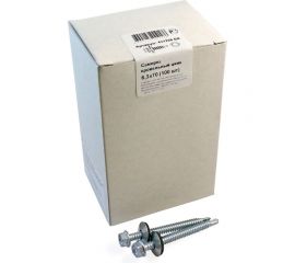 Кровельный саморез крепежная техника цинк 6.3х70 мм, 100 шт 431226 БК 