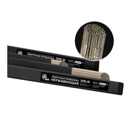 Прутки сварочные нержавеющие (1.6 мм; 1000 мм; туба 5 кг; СВ-08Х19Н9Т) 308LSi БАРС 