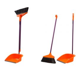 Метла и совок PERFECTO LINEA Быстро-чисто 43-005801 