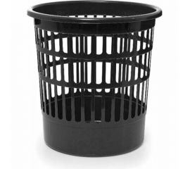 Сетчатая корзина для бумаг STAFF Basic 9 л черная 237915 