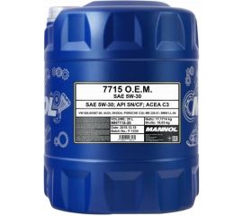 Моторное масло MANNOL LONGLIFE 504/507 синтетическое, 5W-30, 20 л 7002 