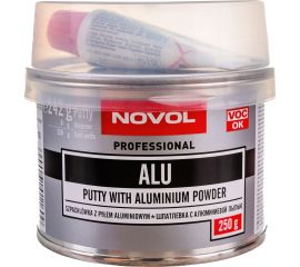 Автошпатлевка Novol ALU с алюминием 0.25 кг X6119889 