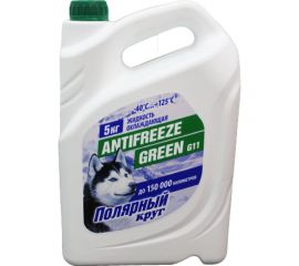 Охлаждающая жидкость NIAGARA Антифриз Полярный круг G11, зеленый, 5 кг 2001002011 