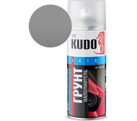 Грунт-наполнитель KUDO аэрозоль 1К серый 520 мл 2201 11604424 