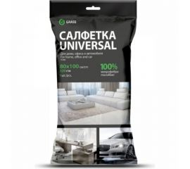 Салфетка Grass микрофибра 320 г/м 80х100, 1 шт. УПАК IT-0460 