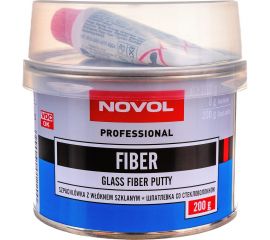 Шпатлевка Novol FIBER со стекловолокном 0.2 кг X6117654 