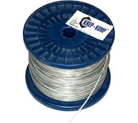 Трос в оплётке ПВХ КРЕП-КОМП 4/6 мм, 250 м тп46 