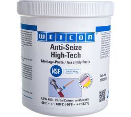 Монтажная паста WEICON Anti Seize High Tech, антикоррозионное средство, 450 г wcn26100045 