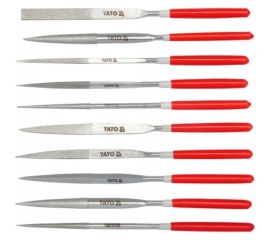 Набор алмазных надфилей YATO 4x160x50 мм 10 предметов YT-6151 