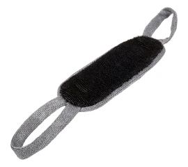 Мужская двухсторонняя мочалка из полипропилена Банные Штучки 37х13 см, 57х13 см с ручками 40175 