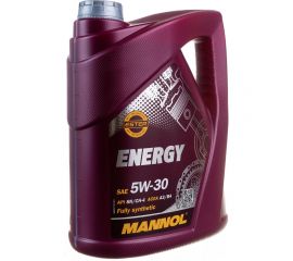 Синтетическое моторное масло MANNOL ENERGY 5W30 5 л 75115 