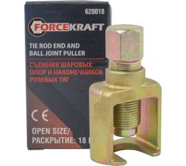 Съемник шаровых опор и наконечников рулевых тяг Forcekraft FK-628018 зев 18 мм 52711 