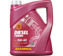 Синтетическое моторное масло MANNOL DIESEL TURBO 5W40 5 л 1011 