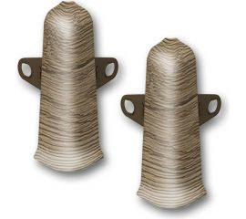 Наружный угол для плинтуса DECONIKA (70 мм; 211 Дуб рустик; 2 шт.) Д-П70-Нк-Ф2 211 ДУБ РСТ 