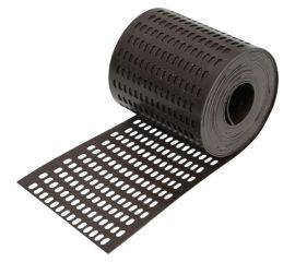 Вентиляционная карнизная лента ПРОТЭКТ высота 10 см, длина 5 м, коричневый ЛВ-10/5 кор 