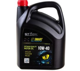 Масло GT OIL Smart SAE 10W-40 API SL/CF, 4 л 8809059408872 