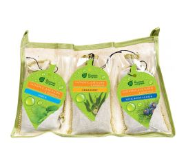 Набор из 3 запарок в сумочке Банные штучки: мята, эвкалипт, можжевельник 32161 