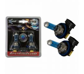 Автомобильная лампа XENITE SUPER WHITE H8, PGJ19-1, 12 В, 2 шт. 1007047 