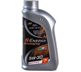 Масло SyntheticActive 5W-30 1л G-Energy 253142404 