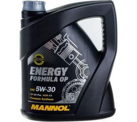 Синтетическое моторное масло MANNOL ENERGY FORMULA OP 5W-30, 4 л 1077 