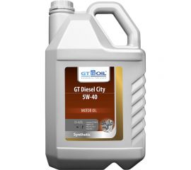 Масло Diesel City, SAE 5W-40, API CI-4/SL, 6 л GT OIL 8809059408278 