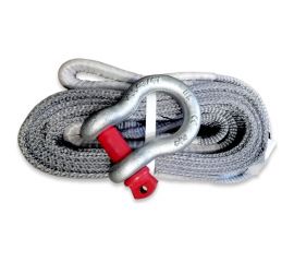 Буксировочный текстильный трос ООО КанТраст 24 т, 6 м, скоба-скоба tbt246000ss 