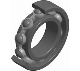 Однорядный радиальный шарикоподшипник SNR 10x26x8 6000 