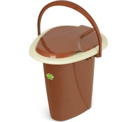 Ведро-туалет Martika Адис терракотовое С406ТЕР 