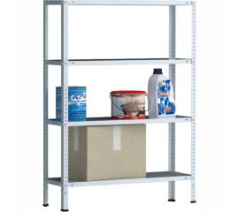 Стеллаж Завод металлоизделий METOS 2210x700x500 мм, 4 полки 22014910 