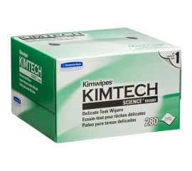 Безворсовые салфетки TWIST Kimtech Kimwipes Science 280 шт., размер 11x21 см WIPE-KC-01 
