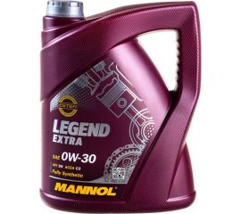 Синтетическое моторное масло MANNOL LEGEND EXTRA 0W30, 5л 79195 